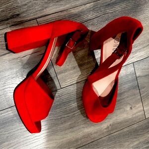 Red High Heel Shoes